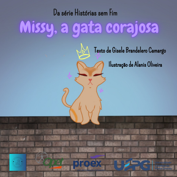 Livro Missy a gata corajosa