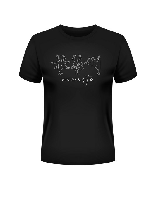 Camiseta “Namaste” - Cachorros