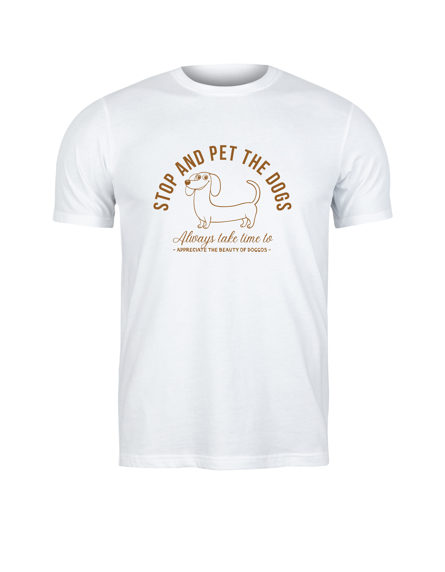 Camiseta “Stop and Pet the Dogs”