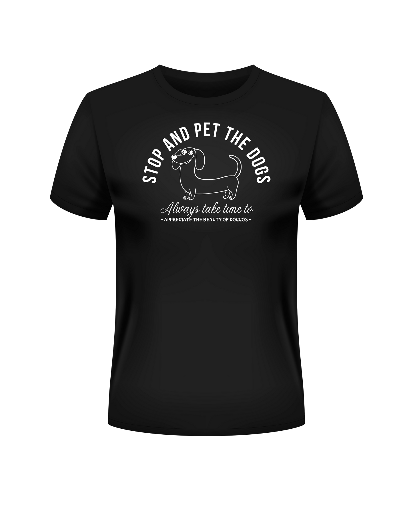 Camiseta “Stop and Pet the Dogs”