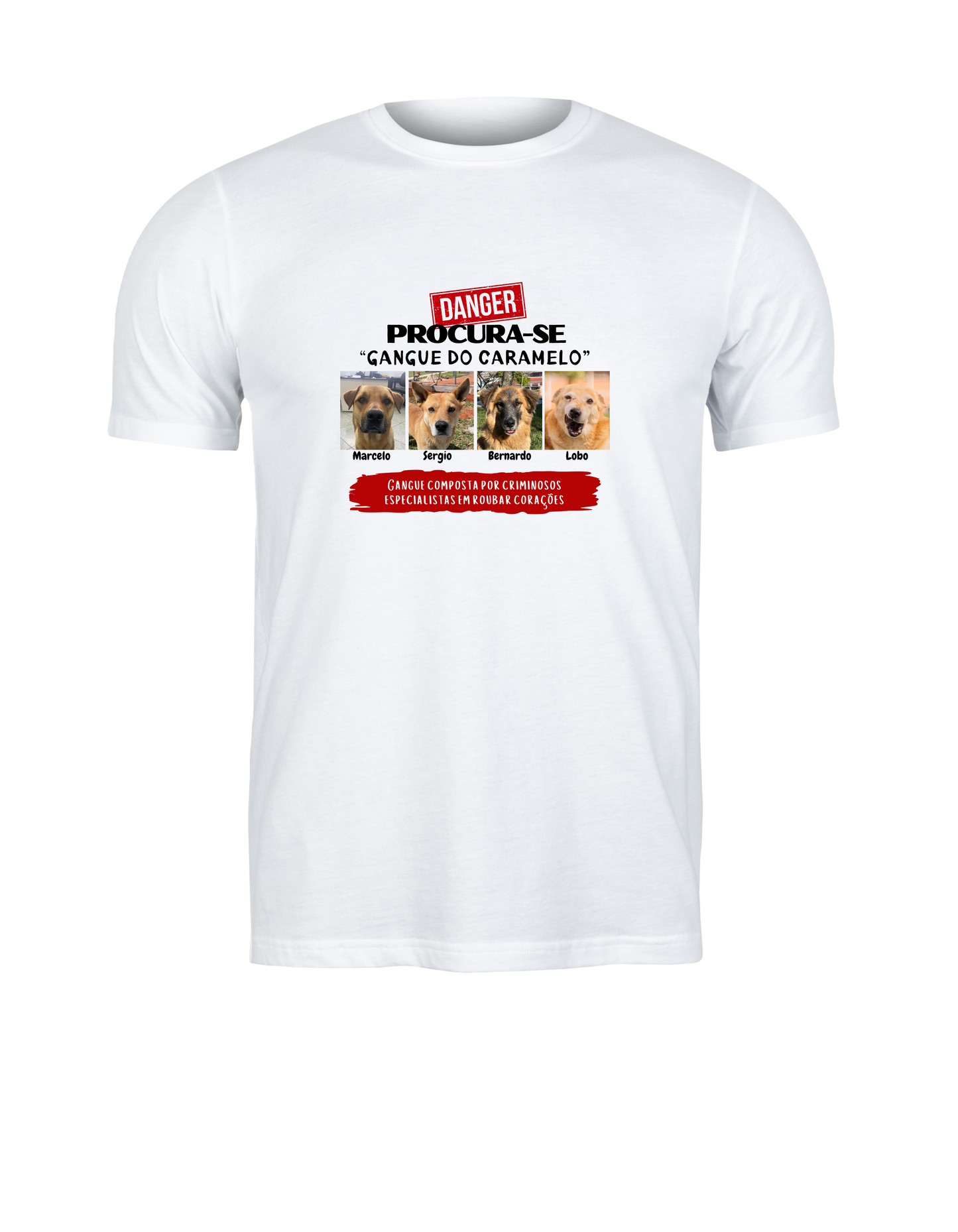Camiseta Gangue do Caramelo