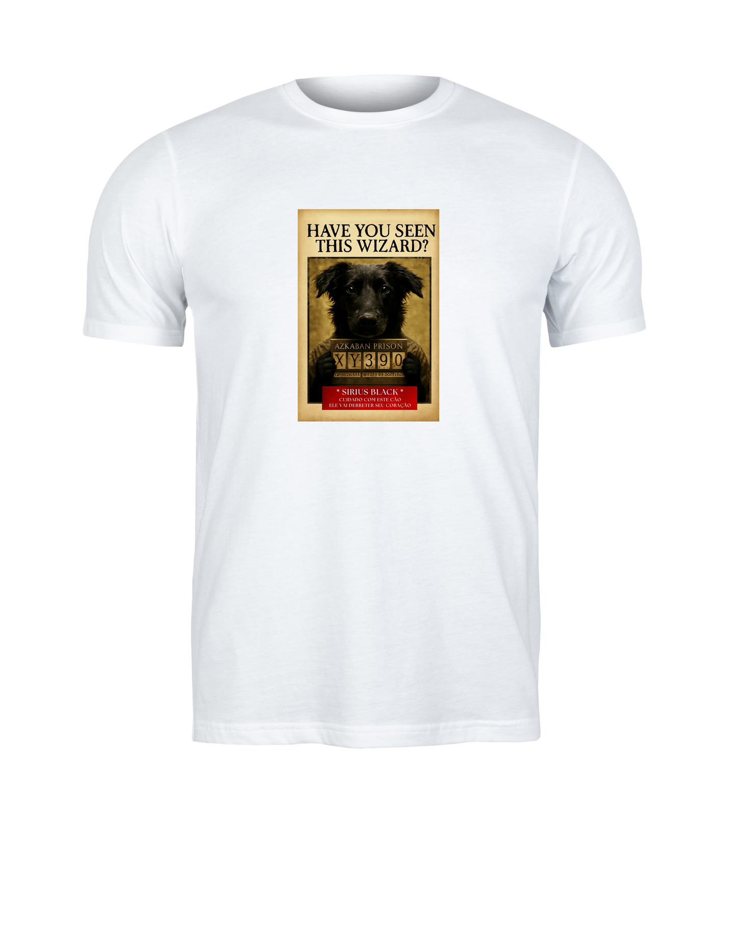 Camiseta O Fugitivo Mais Fofo de Azkaban