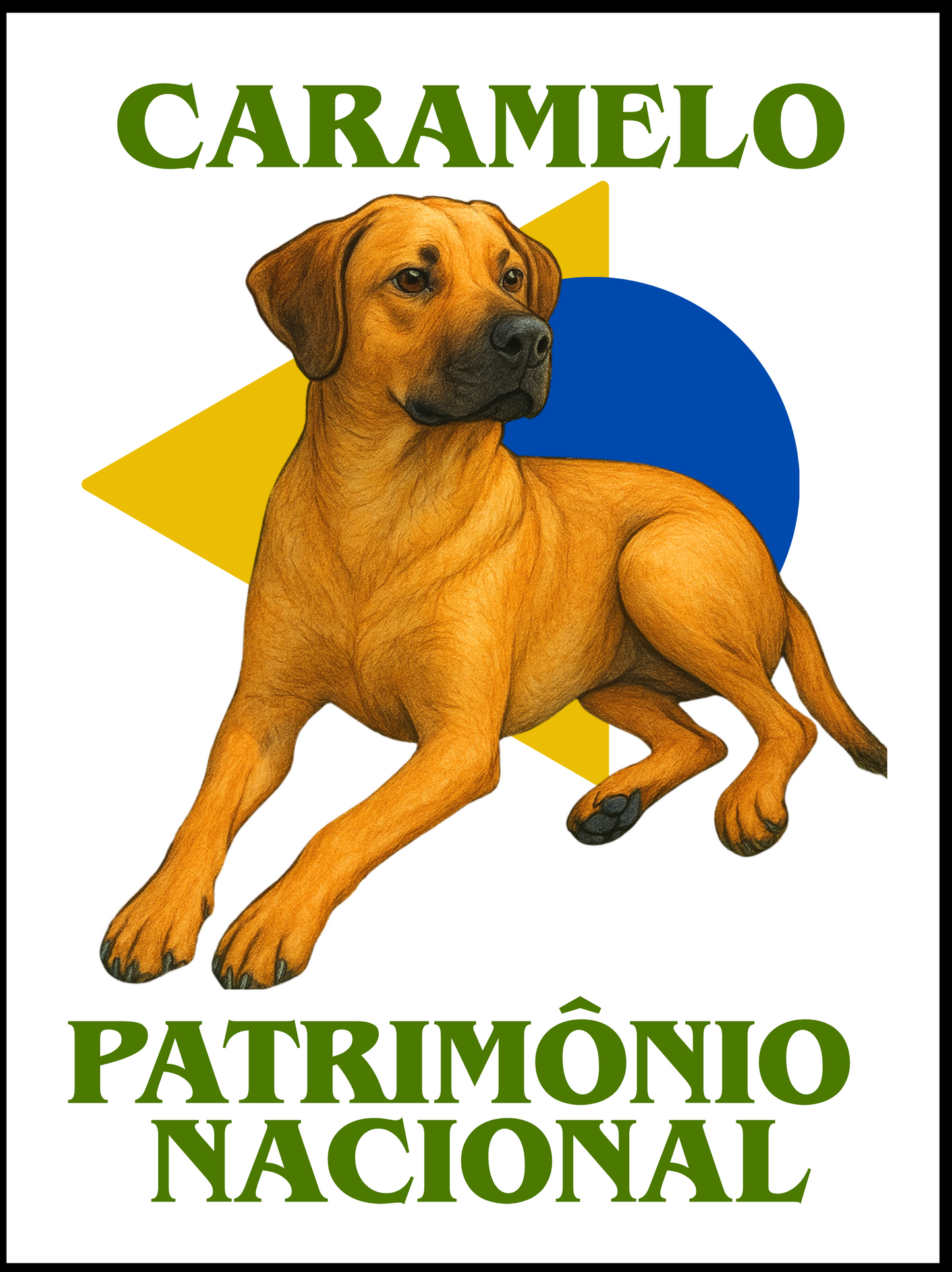 Adesivo Caramelo Patrimônio Nacional
