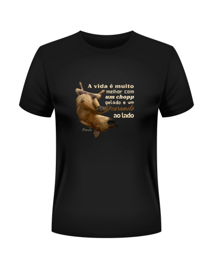 Camiseta Caramelo Virado no Chopp