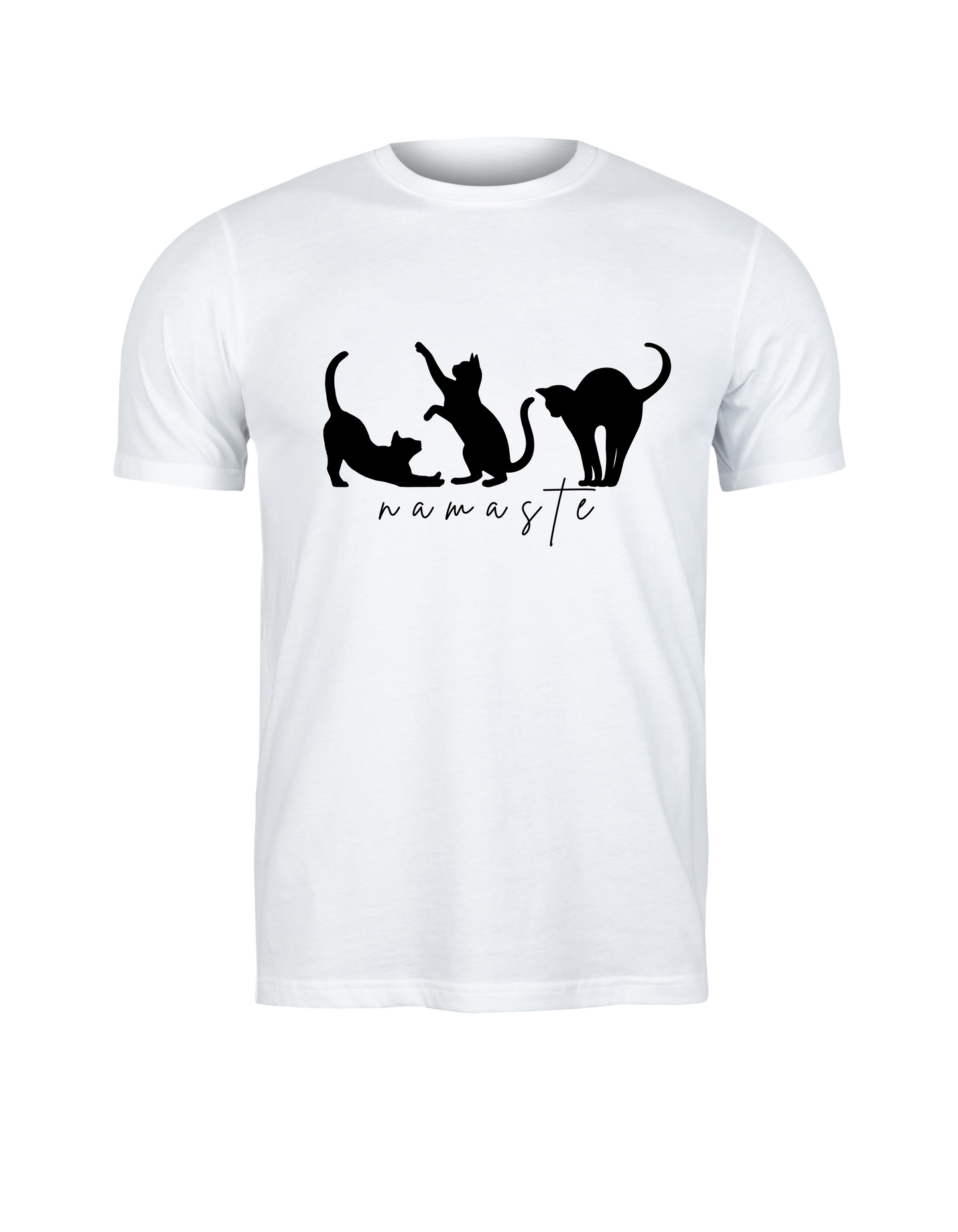 Camiseta “Namaste” - Gatos