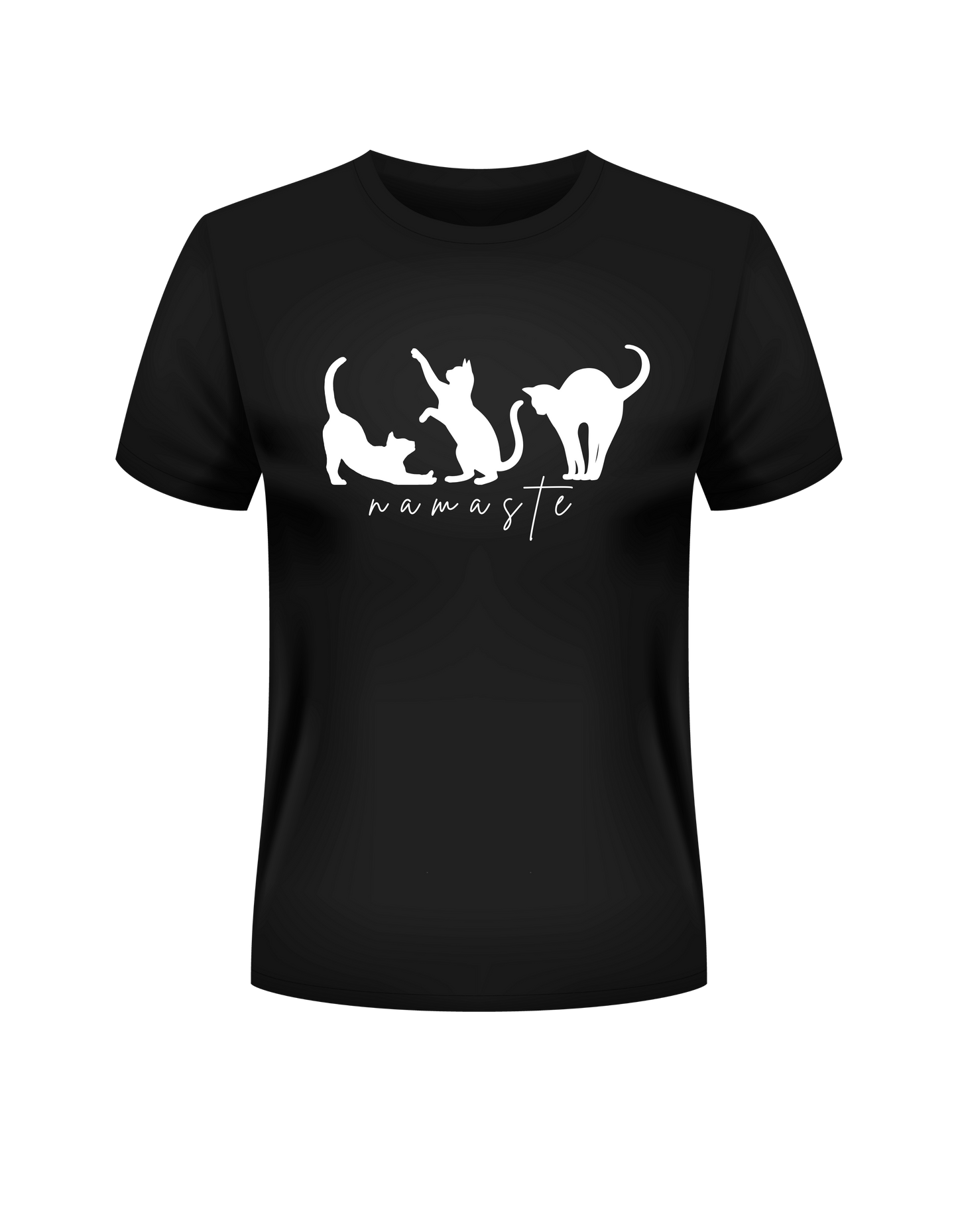 Camiseta “Namaste” - Gatos