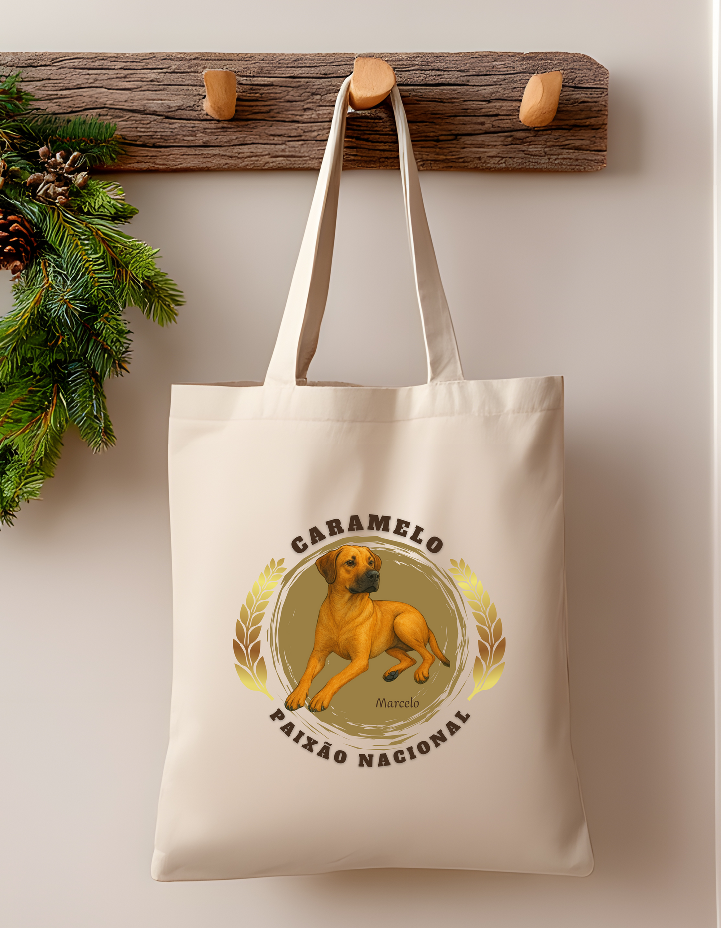 Ecobag Caramelo Paixão Nacional