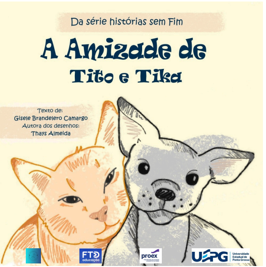 Livro A amizade de Tito e Tika