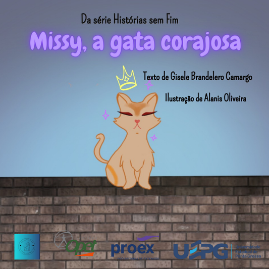 Livro Missy a gata corajosa