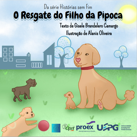 Livro O resgate do filho da pipoca